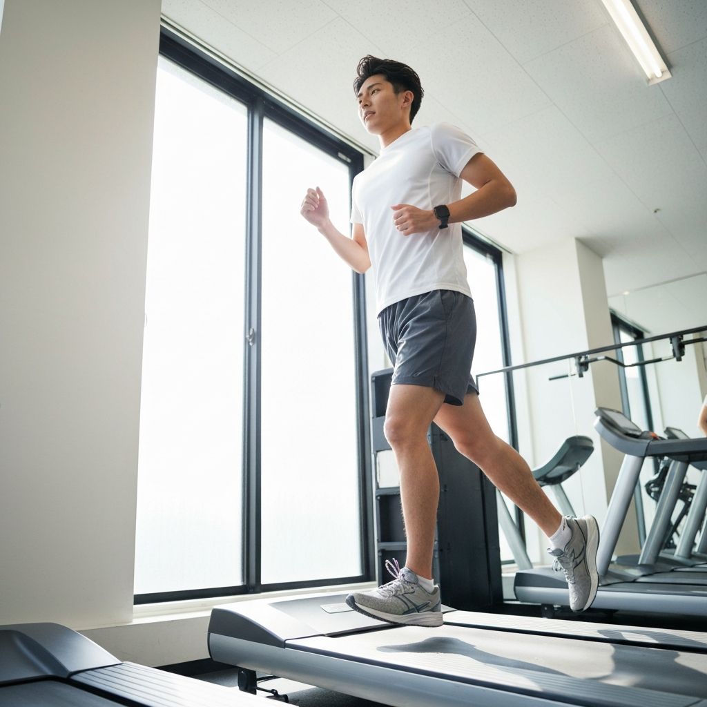 ジムでワークアウト